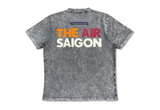 The Air Saigon® Customize Big Logo Washed Pocket Tee Grey 
