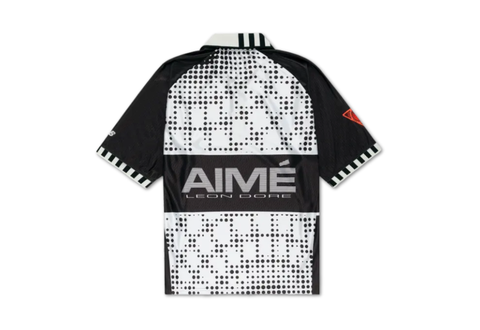  Aimé Leon Dore x New Balance Sport Zip Polo Black/White 