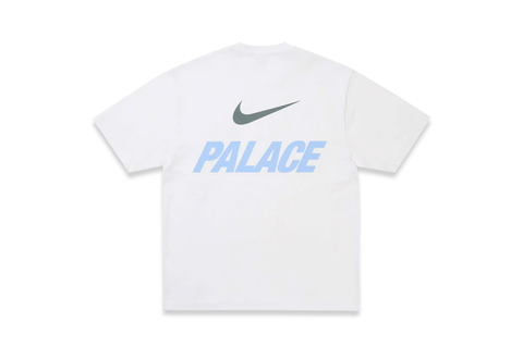  Nike x Palace Font Swoosh White Tee 