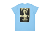  Supreme Fuck Money Heather Bright Blue Tee 