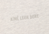  Aimé Leon Dore Tonal Logo Hoodie Oatmeal 