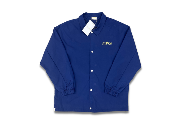  The Mythos Emblem Coach Jacket Navy 