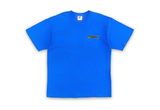  Vintage 90s Nike Volt Swoosh Logo Blue Tee 