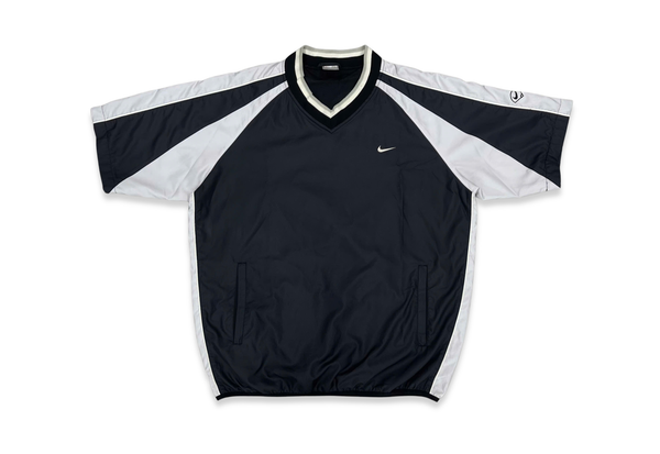  Vintage 00s Nike V-neck Nylon Pullover 