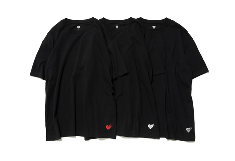  Human Made 3-Pack Tee Set Black 