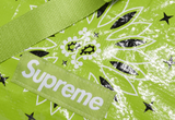 Supreme Bandana Tarp Side Bag 'Bright Green' SS22 