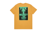  Supreme Fuck Money Mustard Tee 
