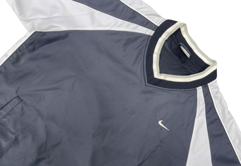  Vintage 00s Nike V-neck Nylon Pullover 