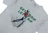  Vintage 90s Santee Golf Graphic Grey Tee 