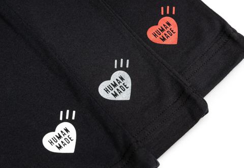  Human Made 3-Pack Tee Set Black 