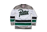  Patta x Mitchell & Ness Mesh Pullover Long Sleeve Jersey White/Green (SS16) 