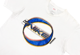  Vintage 90s Nike Center Orbit Logo Tee White 