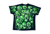 Liquid Blue Skull Pile Green Tee Black 2017 