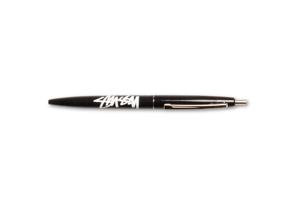  Stussy Bic Clip Pen Black 