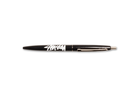  Stussy Bic Clip Pen Black 