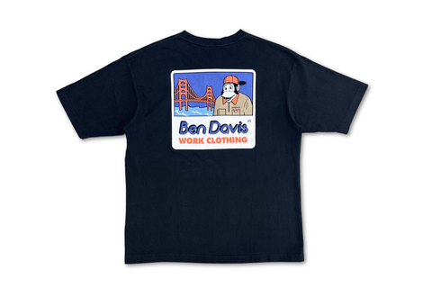  Ben Davis Iconic Logo Tee Black 