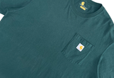  Carhartt Original Fit HeavyWeight Pocket Olive Green Tee 