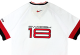  Vintage Nike Bootlegs Swoosh 18 White Tee 