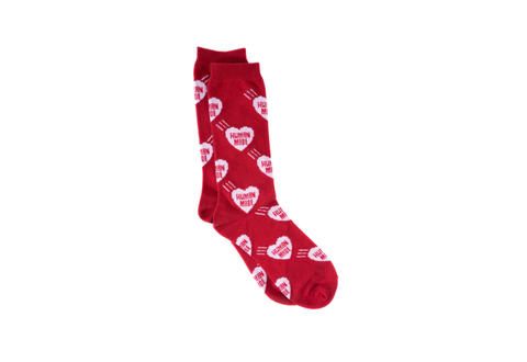  Human Made Heart Socks (Red) 