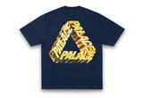  Palace Polished P3 Tee Navy (FW25) 