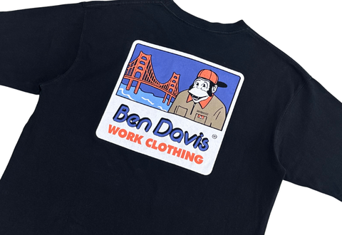  Ben Davis Iconic Logo Tee Black 