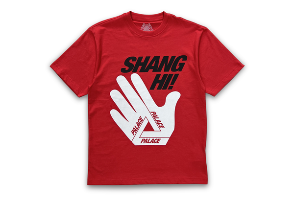  Palace Shanghai Exclusive Red Tee 
