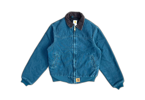  Carhartt Santa Fe Jacket – Dark Teal 90s 