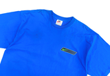  Vintage 90s Nike Volt Swoosh Logo Blue Tee 