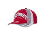  Stussy Low Pro Souvenir Strapback Hat Red 