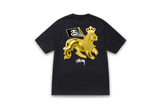  Stussy Gold Lion Black Tee 