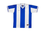  Vintage 90s Nike Striped Jersey Blue White 