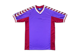  Vintage Hummel Template Football Jersey Purple/Red 