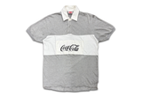 Vintage 90s Coca Cola Polo Grey 
