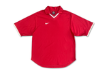  Vintage 00s Nike Team Embroidered Logo Red Jersey 