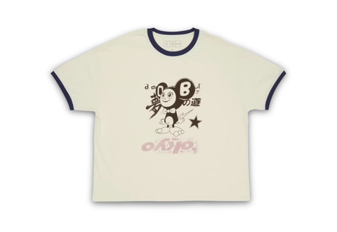  Travis Scott Cactus Jack x Fragment x Takashi Murakami Tokyo Ringer Tee 