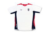  Vintage Umbro England White Jersey 