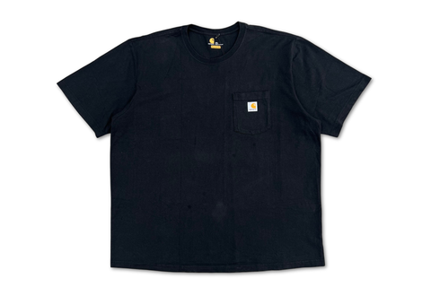  Carhartt Original Fit HeavyWeight Pocket Black Tee 