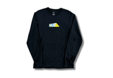  HUF Total Spectrum Long Sleeve Shirt Black 