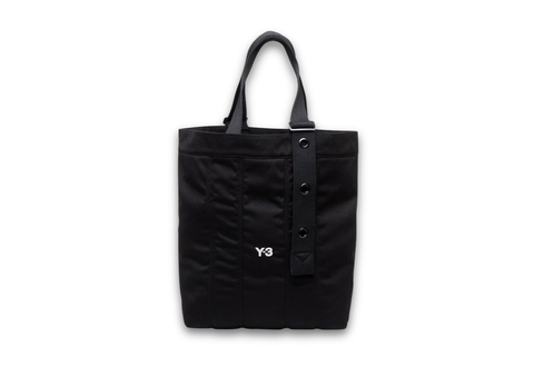  Y-3 Black Shoulder Tote Bag 