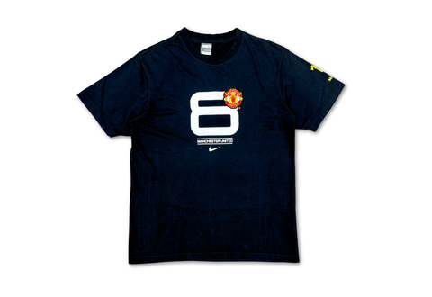  NikeFIT DRY Manchester United #8 Rooney Black Tee 