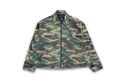  The Air Saigon® Merchandise - VICTORY Crest Detroit Jacket / Camo 