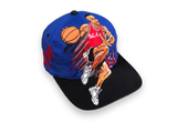  Vintage Slam Dunk Tomahawk Blue Snapback 