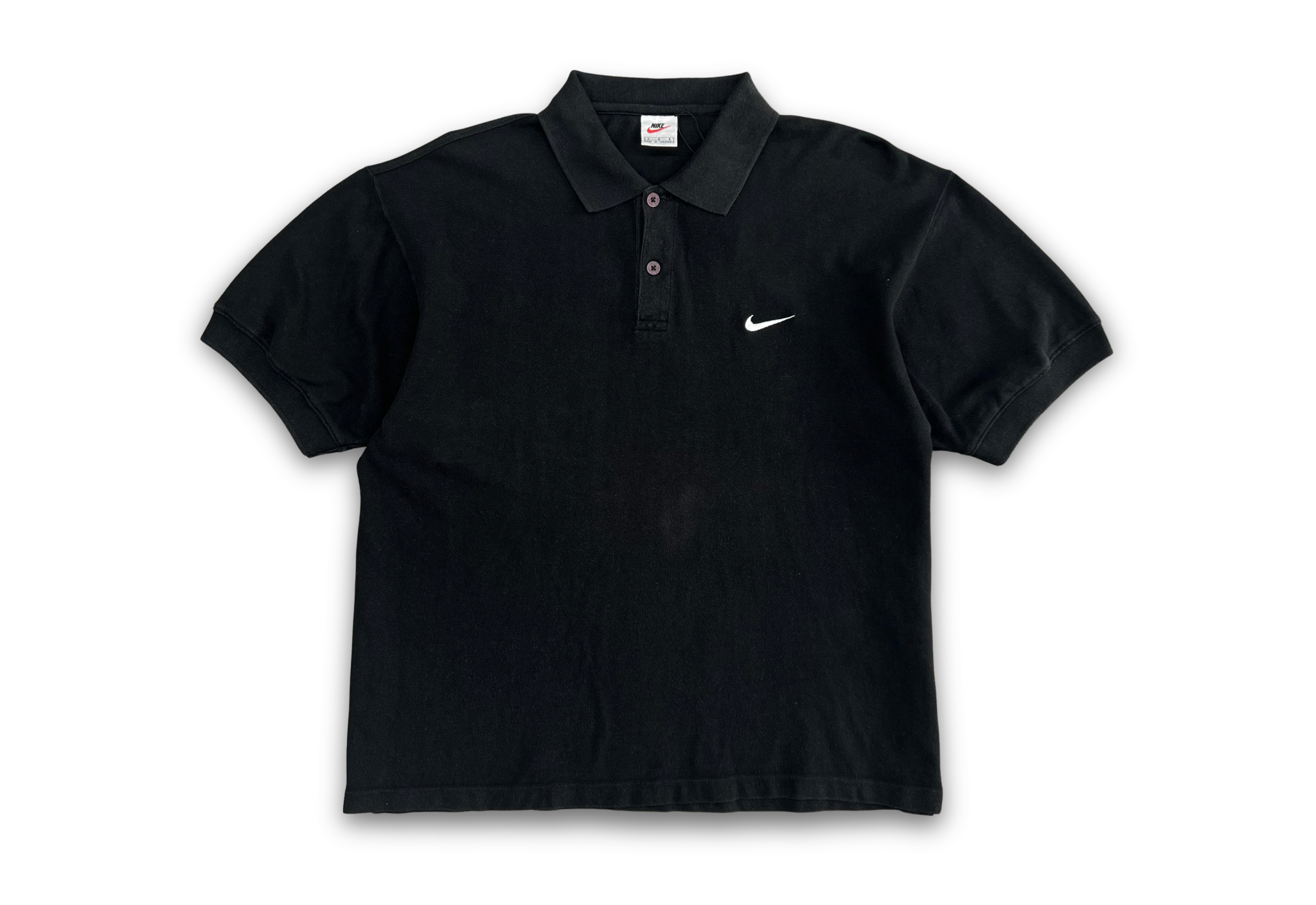 swoosh shirt polo
