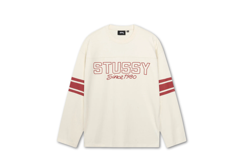  Stussy Football Crew Bone 