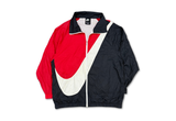  Nike Sportswear Woven Swoosh Jacket Black Colorblock Active 