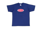  Vintage 90s Just Do It Oval Logo Tee Navy 