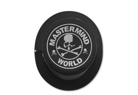  MASTERMIND JAPAN REFLECTIVE SKULL BUCKET HAT BLACK 