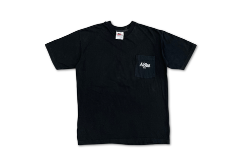  Vintage 90s Nike USA Pocket Tee Black 