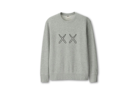  Uniqlo x KAWS x Sesame Street Crewneck Sweatshirt 