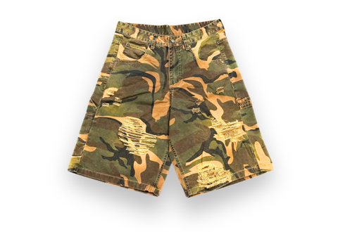  The Air Saigon® Camo Carpenter Distressed Short 